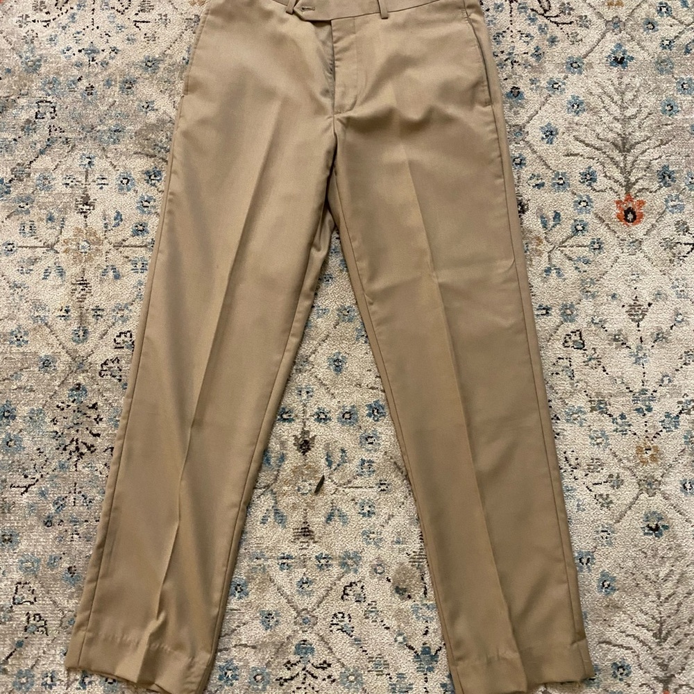 Tan Pronto Uomo suit pants